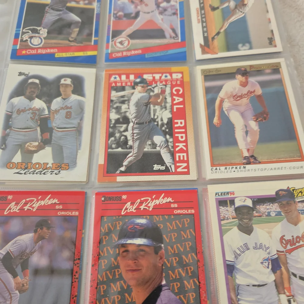 Cal Ripken Jr. Baseball Card Collection 200+ - Picture 6 of 15